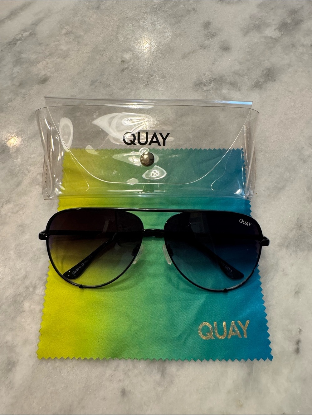 Quay Aviator Sunglasses